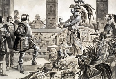 Hernando Cortes i Mexico av Peter Jackson