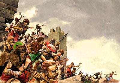 Pict-krigere invaderer Storbritannia av Peter Jackson