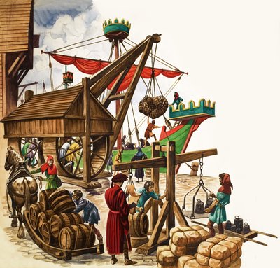 The Wonderful Story of Britain: Tidlige skip og havhavner av Peter Jackson