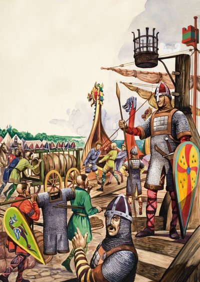 The Wonderful Story of Britain: The Saxon Warriors and Norman Invaders av Peter Jackson