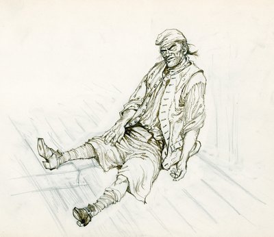 Treasure Island (blekk på papir) av Peter Jackson