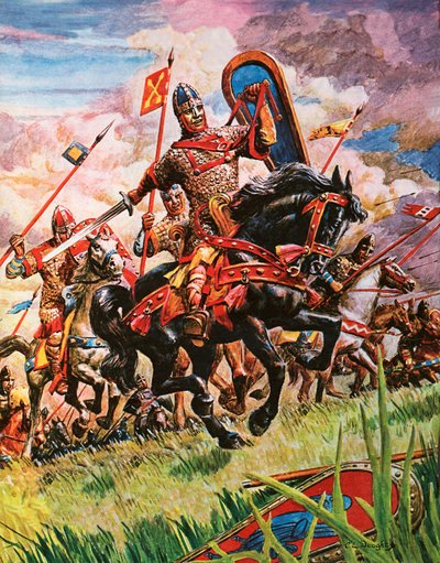 Vilhelm Erobreren i slaget ved Hastings av Peter Jackson