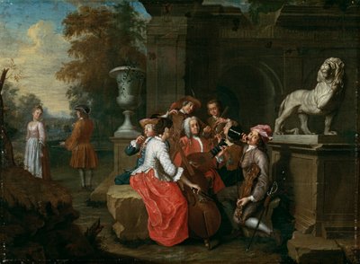 konsert i hagen av Peter Jacob Horemans