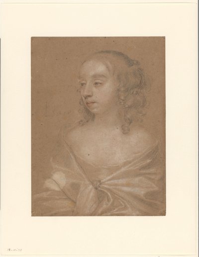 Portrett av en ukjent kvinne av Peter Lely (Sir)