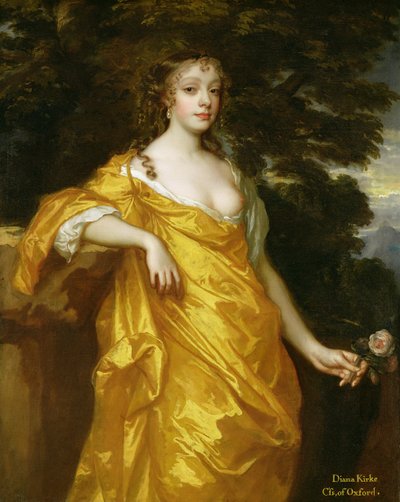 Diana Church, senere grevinne av Oxford, ca. 1665-70 (olje på lerret) av Peter Lely