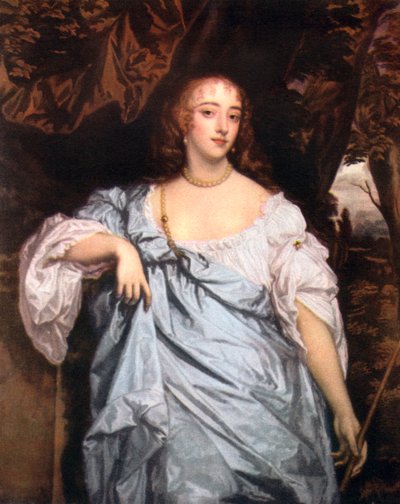 Elizabeth Bagot, grevinne av Falmouth, ca 1670-tallet. av Peter Lely