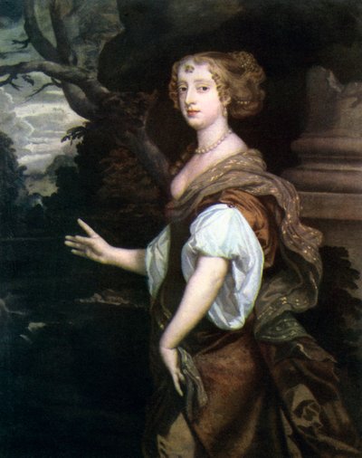 Elizabeth Wriothesley, grevinne av Northumberland, ca 1670-tallet av Peter Lely