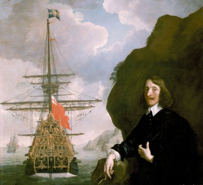 Peter Pett og «Havenes hersker» (1637), ca. 1645–50 (olje på lerret) av Peter Lely