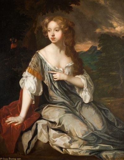 Portrett av den ærede fru Lucy Loftus, 1667. av Peter Lely