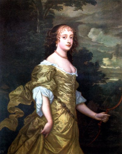Portrett av Frances, hertuginne av Richmond, c1662-1665. av Peter Lely
