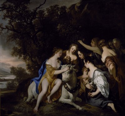 The Rape of Europa (olje på lerret) av Peter Lely