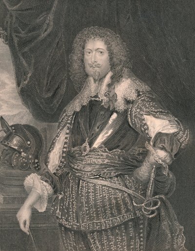 Edward Sackville, fjerde jarl av Dorset, ca 1630-tallet, tidlig på midten av 1800-tallet. av Peter Lightfoot