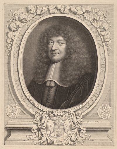 Nicholas Le Camus av Peter Ludwig van Schuppen after Pieter