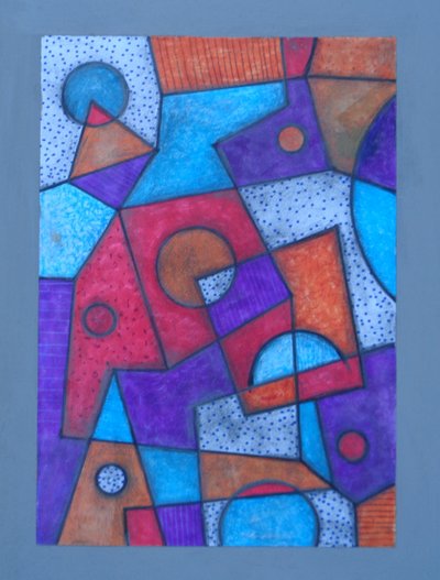 DEN FØRSTE 0F 2021 (AKRYL) av Peter McClure