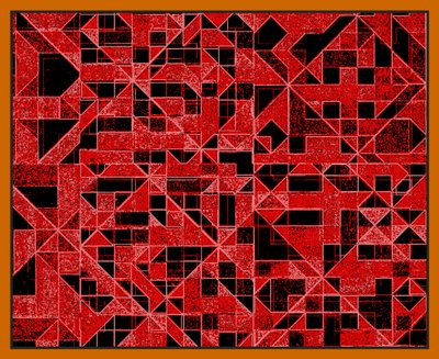 WINDOW TO THE SOUL, 2013, DIGITALT FORBEDRET MALERI av Peter McClure