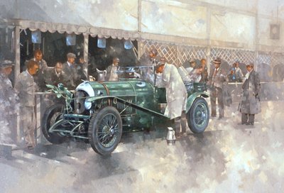 Bentley Old No.7 (olje på lerret) av Peter Miller