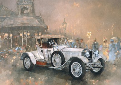 Ghost in Scarborough (olje på lerret) av Peter Miller