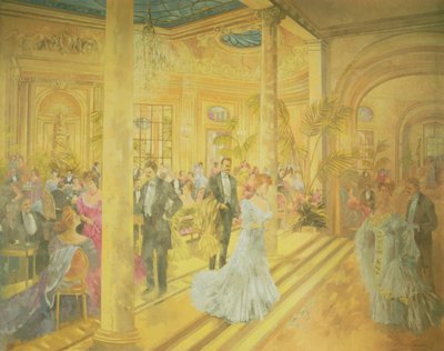 Palm Court - Winter at the Ritz av Peter Miller