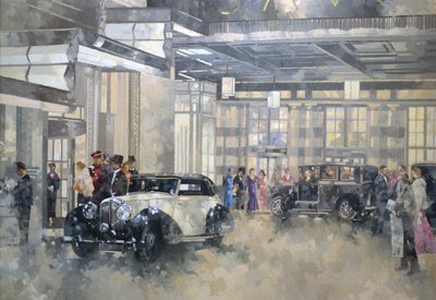 The Savoy (olje på lerret) av Peter Miller