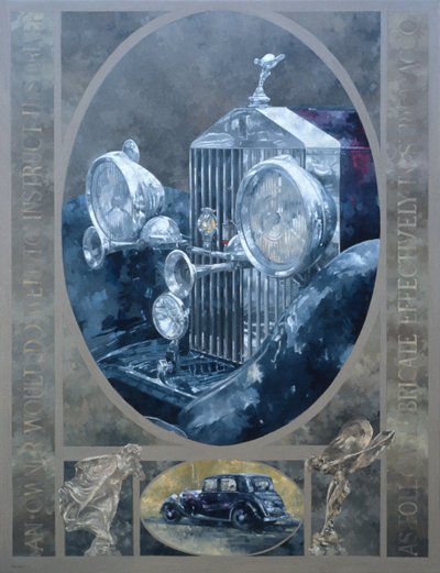 The Whisper and the Spirit (olje på lerret) av Peter Miller