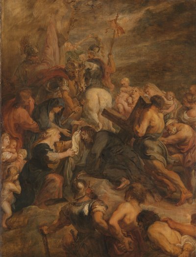 Kristus på vei til Golgata av Peter Paul Rubens (workshop of)