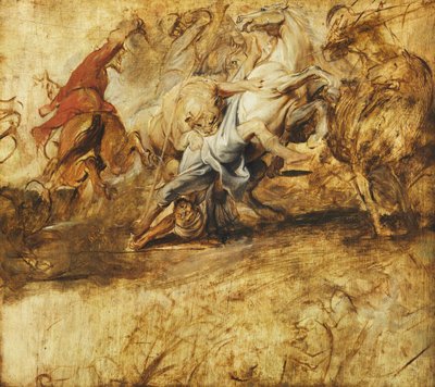En løvejakt, av Peter Paul Rubens