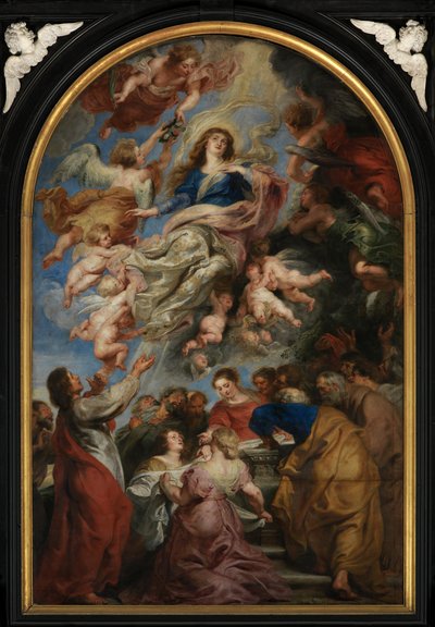 Jomfruens antagelse av Peter Paul Rubens