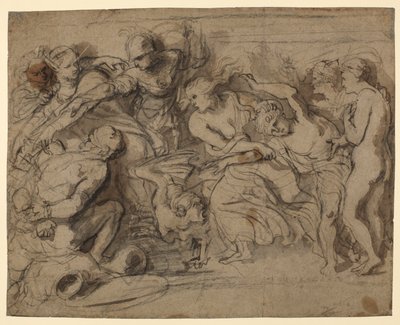Calumny of Apelles av Peter Paul Rubens