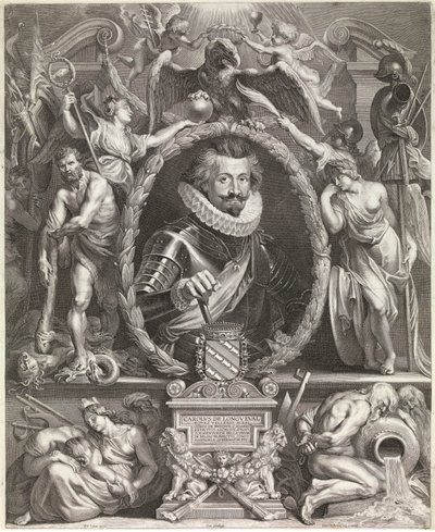 Charles Bonaventure de Longueval (gravering) av Peter Paul Rubens