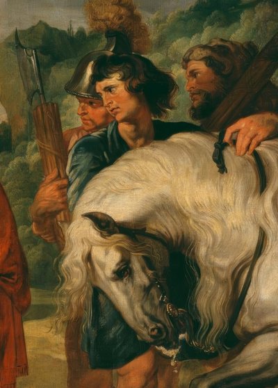 Decius Mus underkaster seg sin skjebne. av Peter Paul Rubens