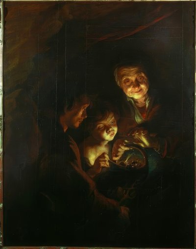 Kjerringa med brennkassa av Peter Paul Rubens