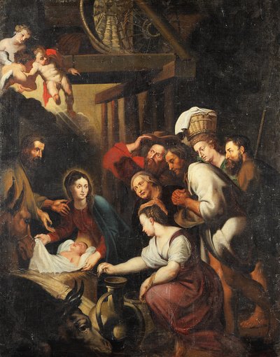 Hyrdenes tilbedelse av Peter Paul Rubens