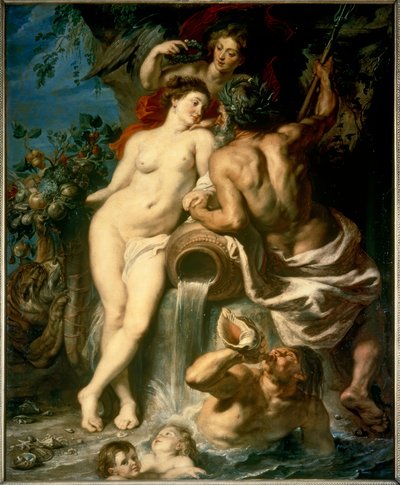 Forbindelsen mellom vann og jorden av Peter Paul Rubens