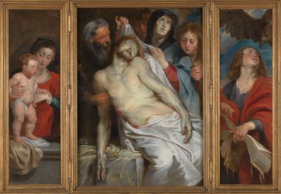 Gravskrift over Jan Michielsen og hans kone Maria Maes av Peter Paul Rubens