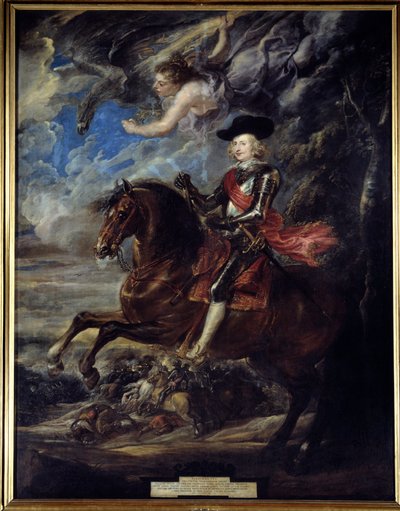 Ridesportrett av kardinal spedbarn Don Ferdinand av Østerrike (eller Ferdinand av Habsburg av Peter Paul Rubens