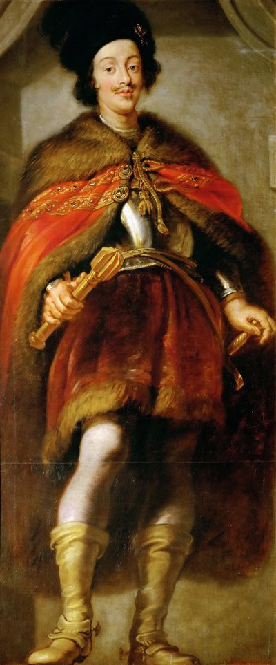 Ferdinand III av Habsburg, romernes keiser - Portrett av keiser Ferdinand III (1608-1657) - Pieter Paul Rubens (1577-1640). olje på lerret av Peter Paul Rubens
