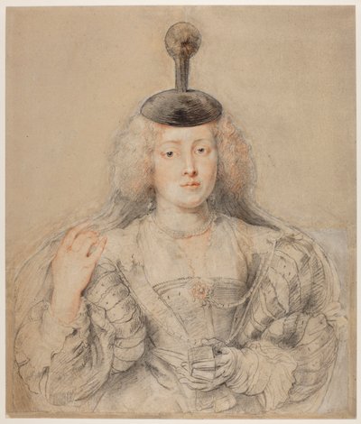 Helena Fourment, rundt 1630 - 1631 av Peter Paul Rubens