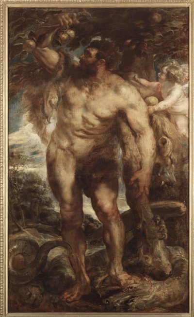 Hercules in the Garden of the Hesperides, ca. 1638 (olje på lerret) av Peter Paul Rubens