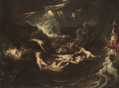 Helt og Leander, ca. 1604 av Peter Paul Rubens