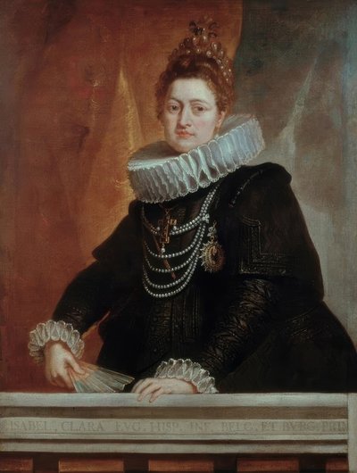 Infantin Isabella Clara Eugenia av Peter Paul Rubens