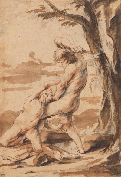 Kain dreper Abel av Peter Paul Rubens