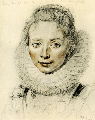Maid of Infanta Isabella i Brussel av Peter Paul Rubens