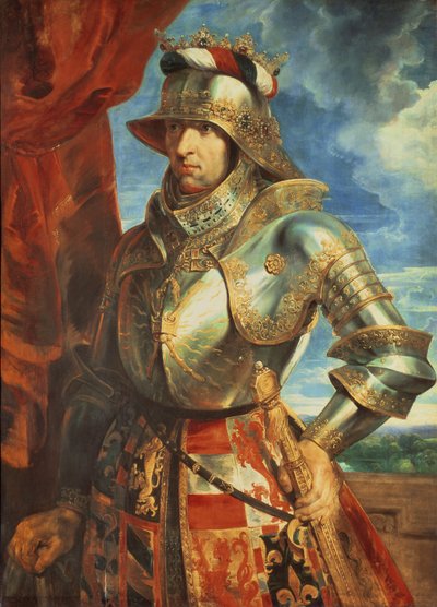 Maximilian I (1459–1519) av Peter Paul Rubens