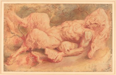 Pan Reclining, evt. ca. 1610. av Peter Paul Rubens