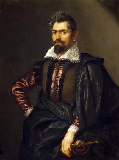 Portrett av Caspar Schoppe 1576-1649, ca 1606. av Peter Paul Rubens