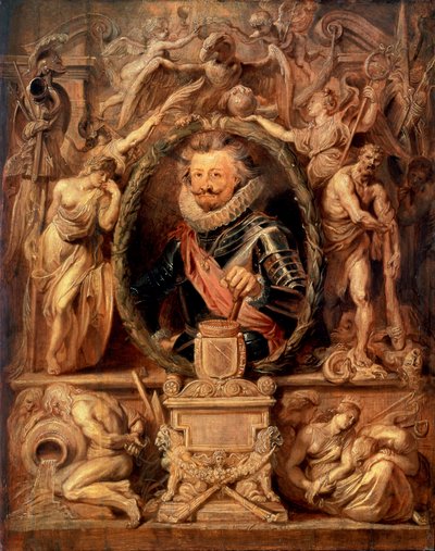 Portrett av Charles Bonaventure de Longueval, Comte de Bucquoy, 1571-1621, 1621. av Peter Paul Rubens