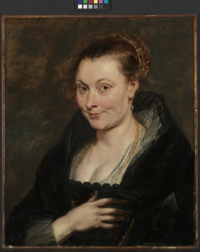 Portrett av Isabella Brant, ca. 1620-25 av Peter Paul Rubens