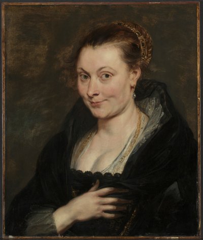 Portrett av Isabella Brant, ca. 1620-25. av Peter Paul Rubens