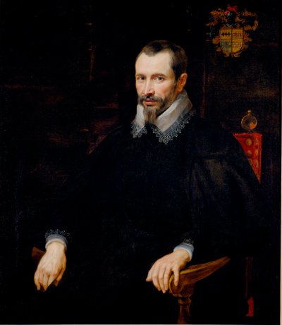 Portrett av Niccolo Pallavicino Maleri av Pierre Paul (Pierre-Paul) Rubens (eller Peter Paul eller Petrus Paulus) (1577-1640) 1604-1608 Søn. 105x92 cm Privat samling av Peter Paul Rubens
