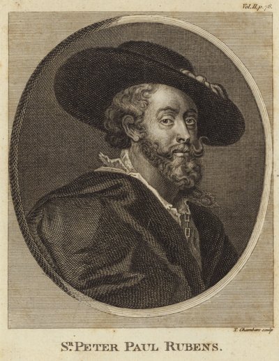 Portrett av Peter Paul Rubens av Peter Paul Rubens